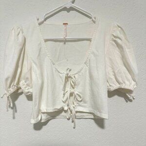 Free People Top Kitty Tee